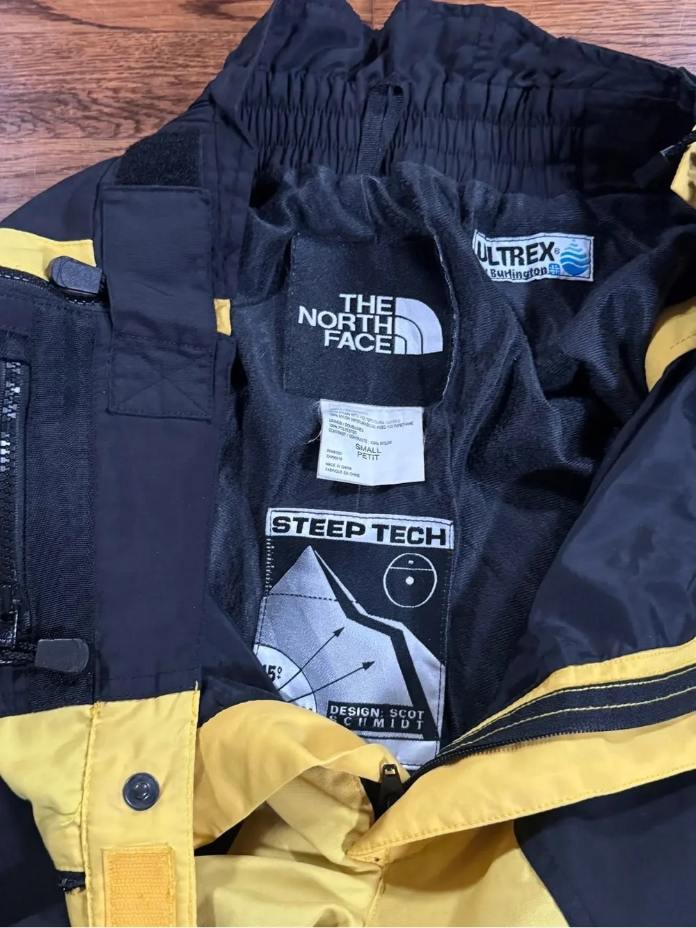 Vintage The North Face Steep Tech Yellow Pants (Size S)